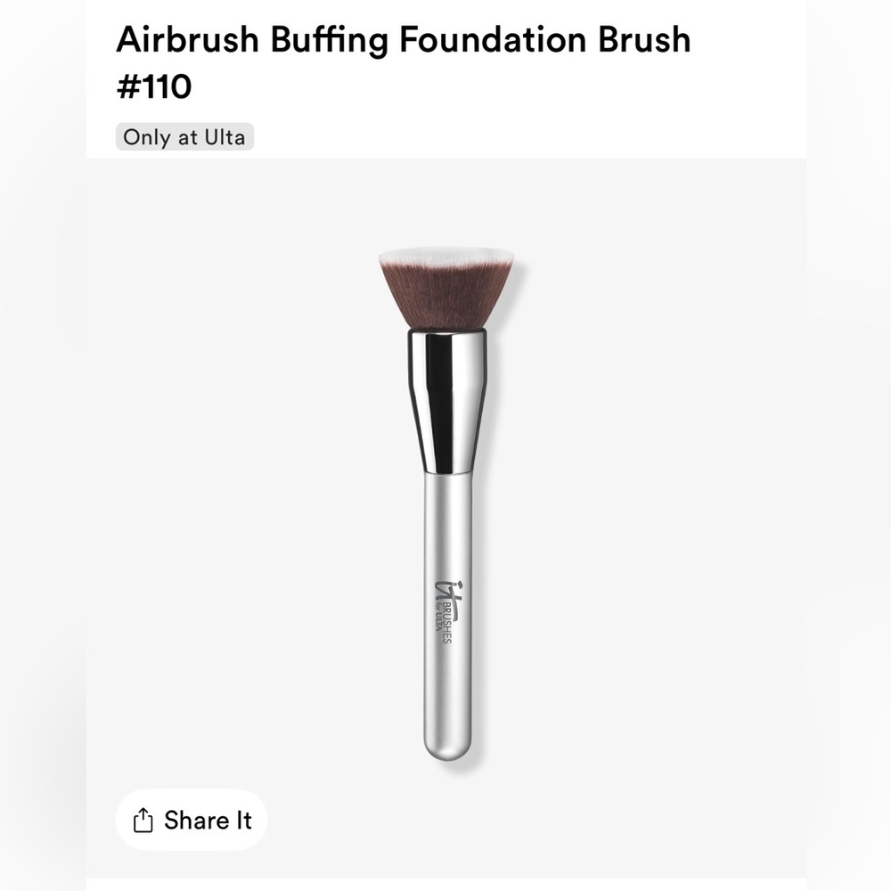 IT Cosmetics Brush - Airbrush Buffing Foundation Brush #110
